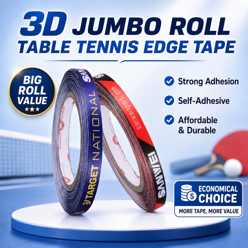 Table Tennis Logo - Original Sanwei 1cmx25M Silk fiber Table