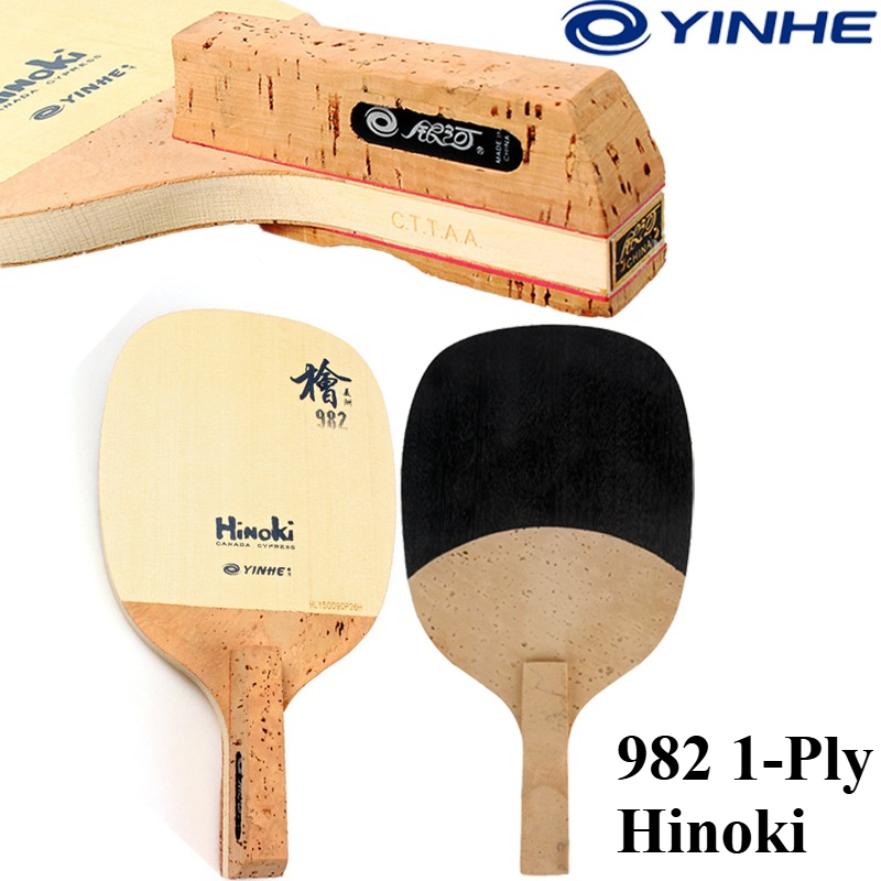 Table Tennis In Japanese - YINHE 982 1-Ply Solid Hinoki Table