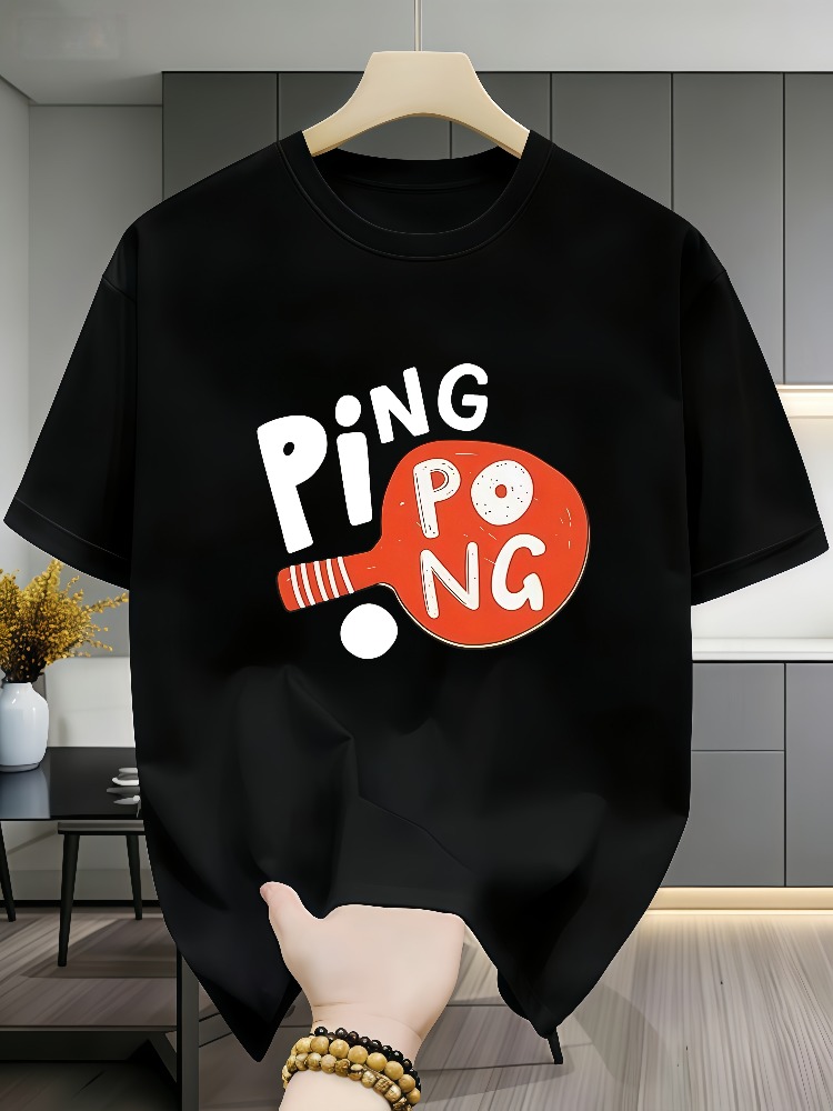 Men Casual Table Tennis Graphi - Table Tennis Graphics 评论和价格