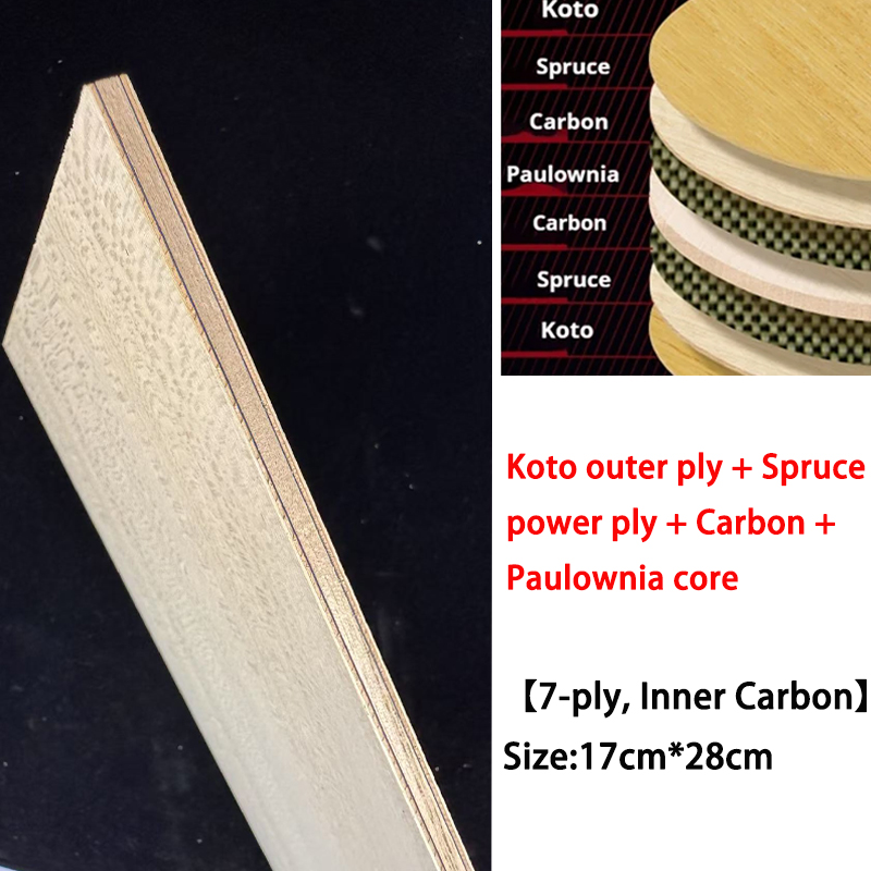 Koto DIY Table Tennis Blade Wo - Table Tennis Logo 评论和价格