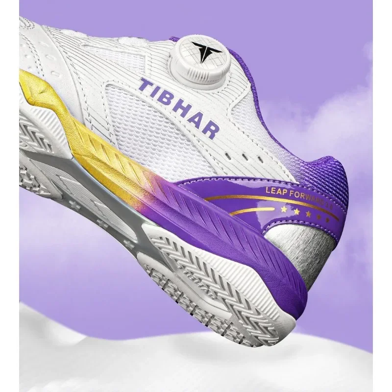 New TIBHAR Straight Button Tab - Table Tennis Shoes 评论和价格