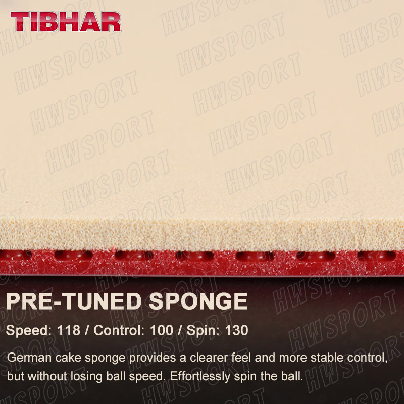 TIBHAR HYBRID K3 Table Tennis  - Table Tennis Hybrid Rubbers 评论和价格
