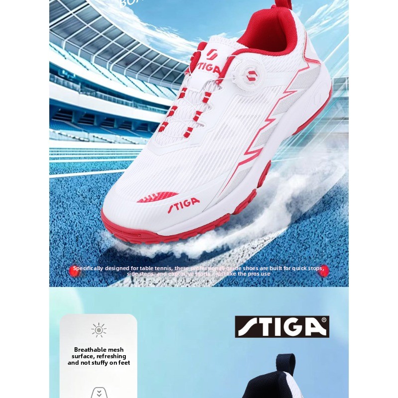 STIGA table tennis shoes for m - Table Tennis Shoes 评论和价格