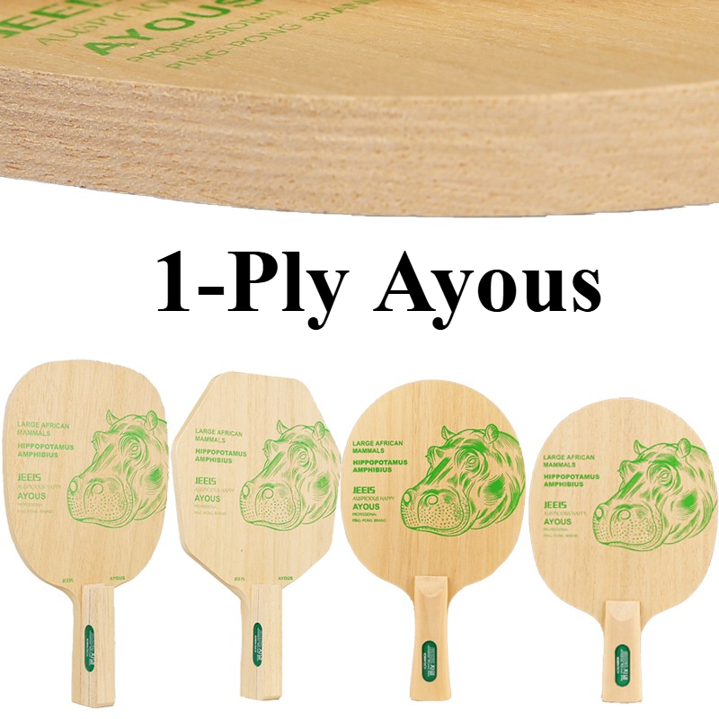 JEELS Green Hippo 1 Ply Ayous  - Table Tennis In Japanese 评论和价格