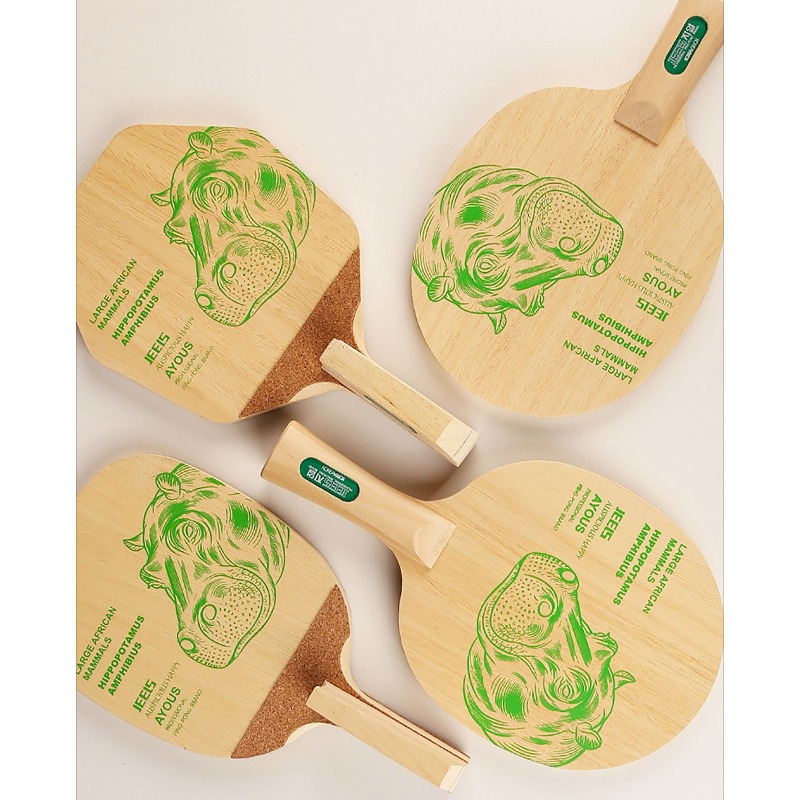 JEELS Green Hippo 1 Ply Ayous  - Table Tennis In Japanese 评论和价格