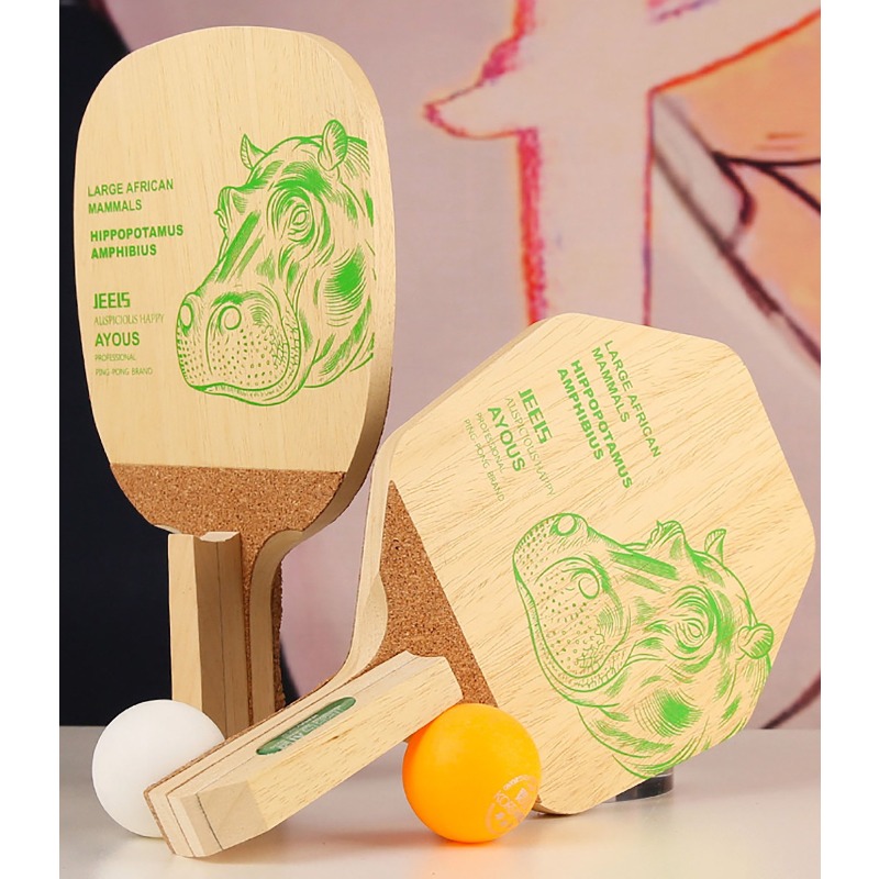 JEELS Green Hippo 1 Ply Ayous  - Table Tennis In Japanese 评论和价格