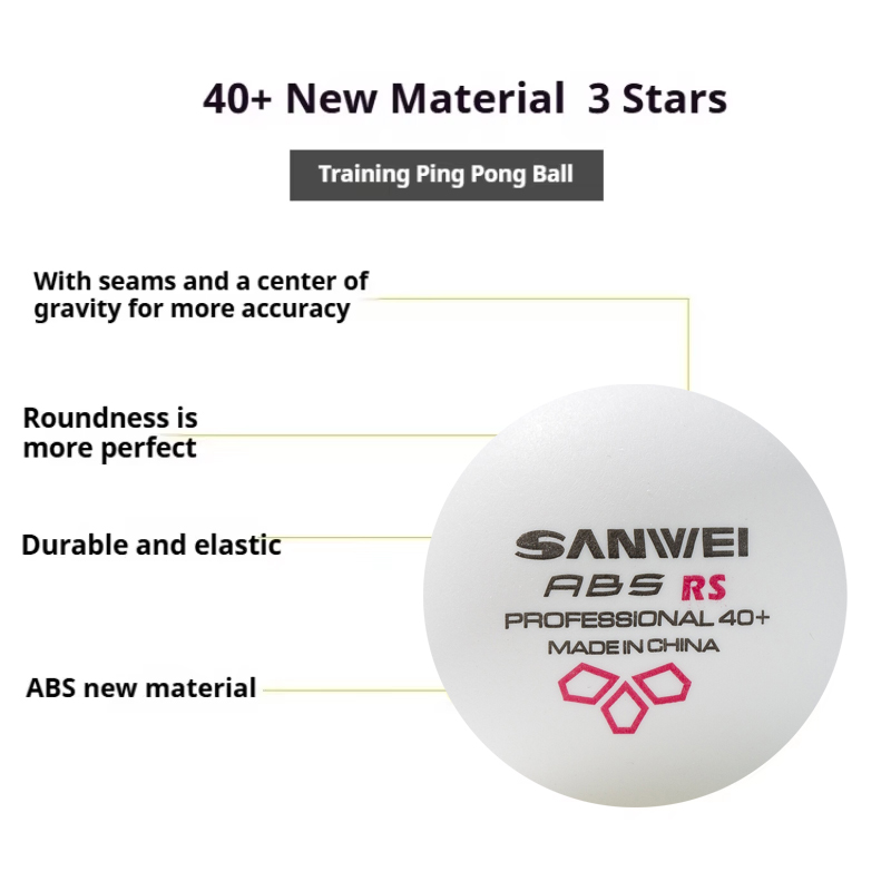 SANWEI RS40+ 3 Star Table Tenn - Table Tennis Hong Kong 评论和价格