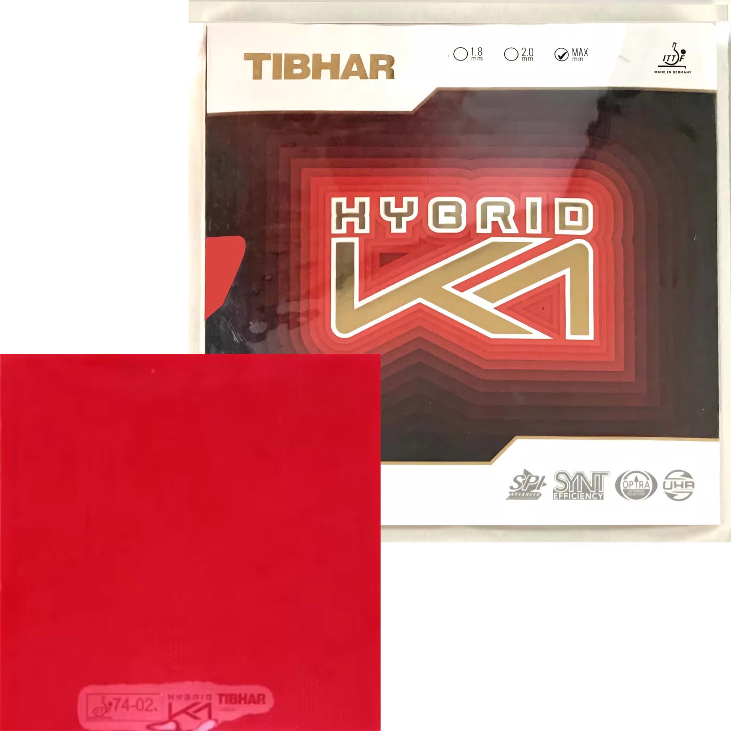 Tibhar Hybrid K1 / K1 PLUS Pim - Table Tennis Hybrid Rubbers 评论和价格