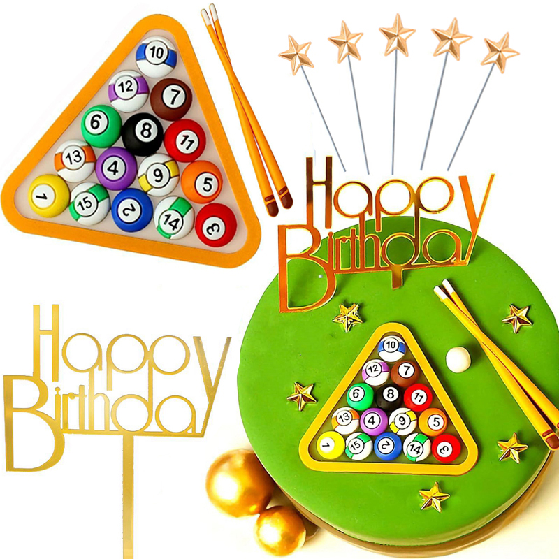 Billiard Ball Cake Decoration  - Table Tennis Hong Kong 评论和价格