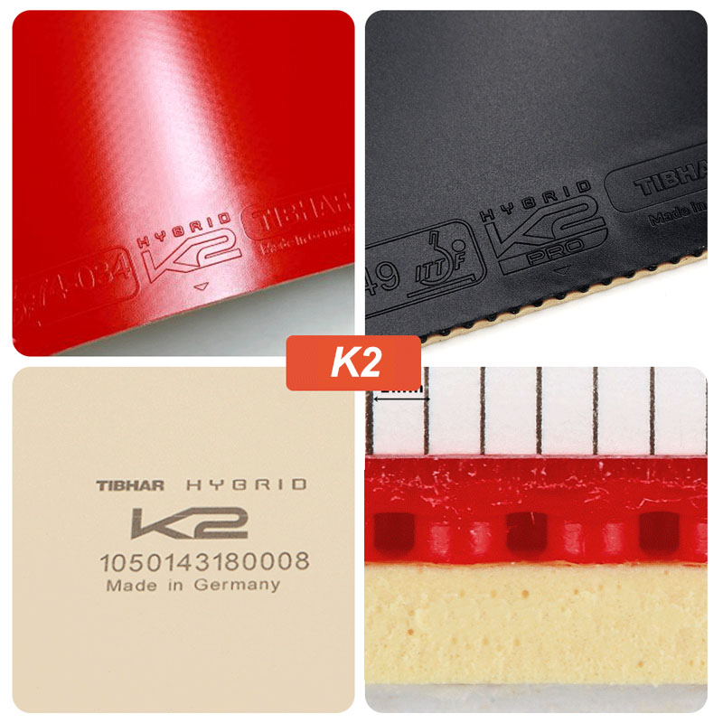 Original Tibhar Hybrid K1 Pro  - Table Tennis Hybrid Rubbers 评论和价格
