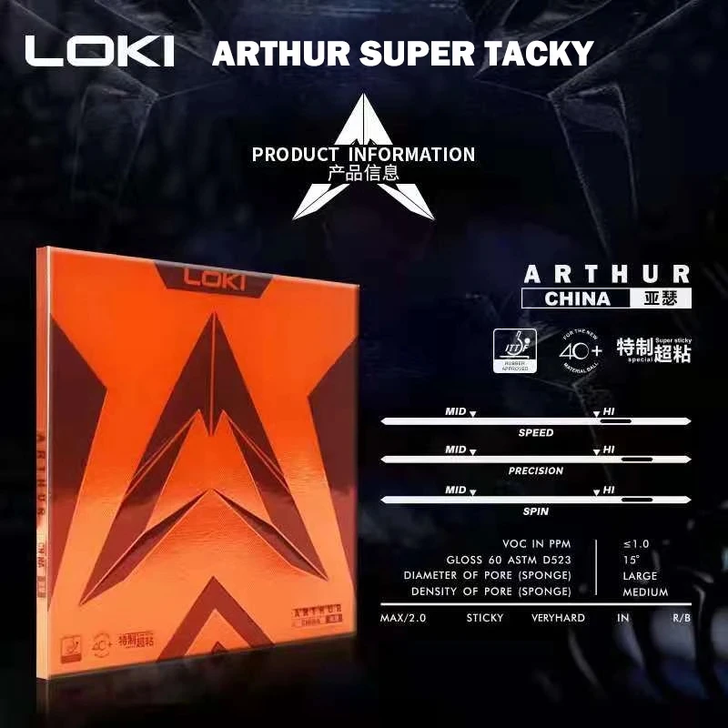Original LOKI ARTHUR Europe/As - Table Tennis Movie 评论和价格