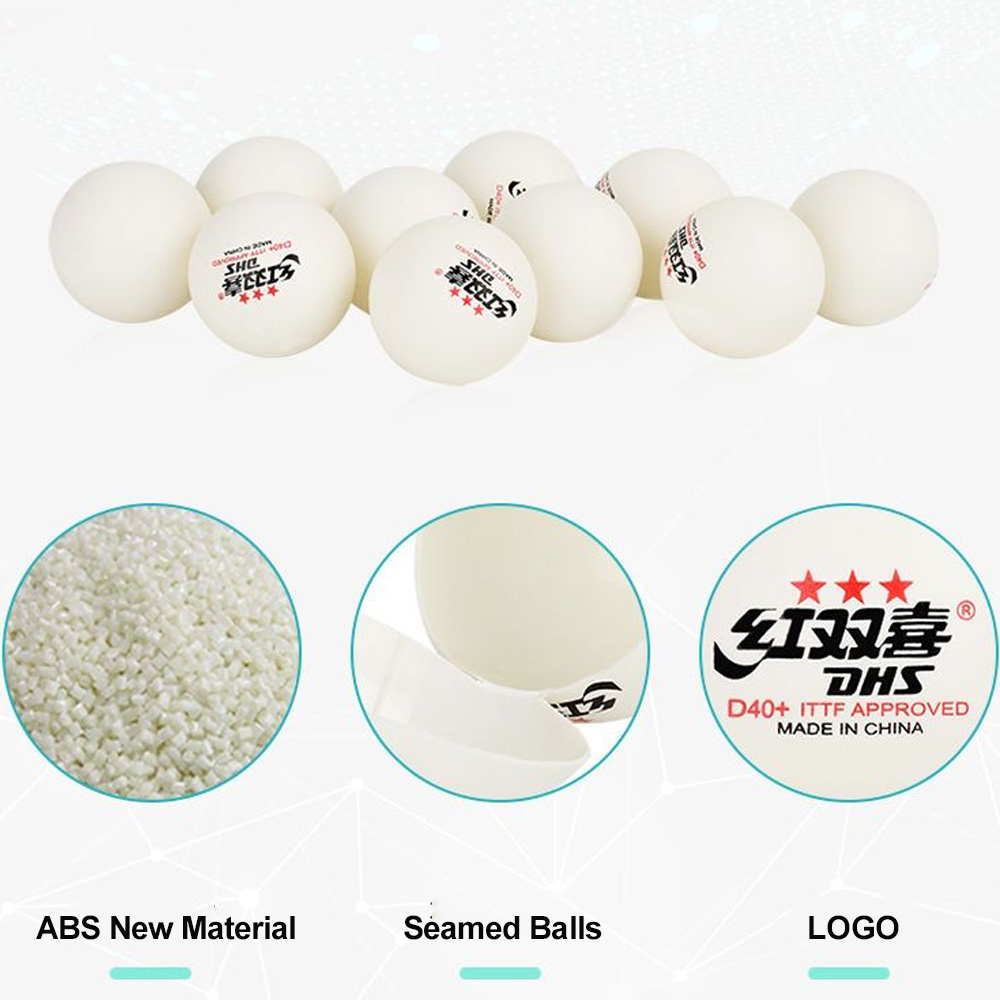 DHS D40+ DJ40+ Ping Pong Balls - Table Tennis Daily 评论和价格