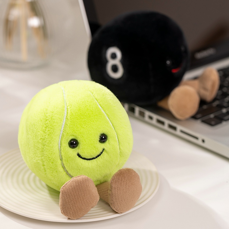 14CM Smiling Ball Plush Doll S - Table Tennis Movie 评论和价格
