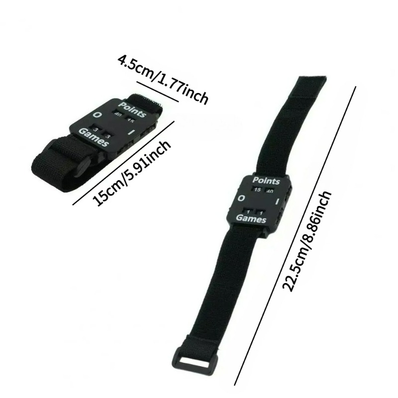 Tennis Score Counter Watch Wit - Wristband Ping Pong 评论和价格